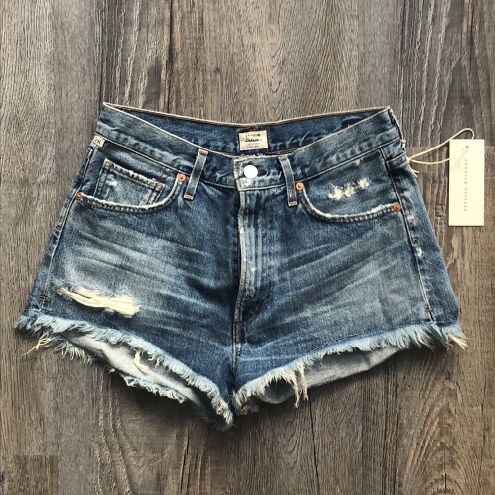 NWT! Citizens of Humanity denim shorts